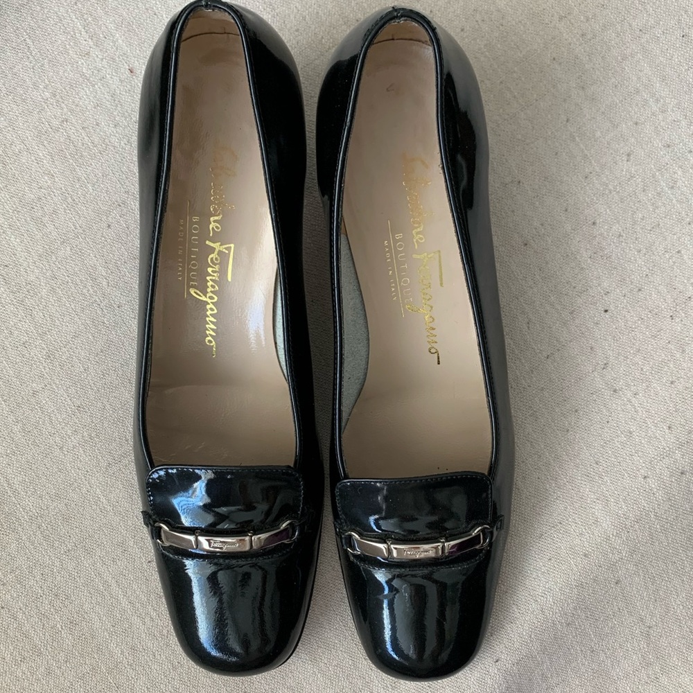 Salvatore Ferragama woman Black Shoes with buckle